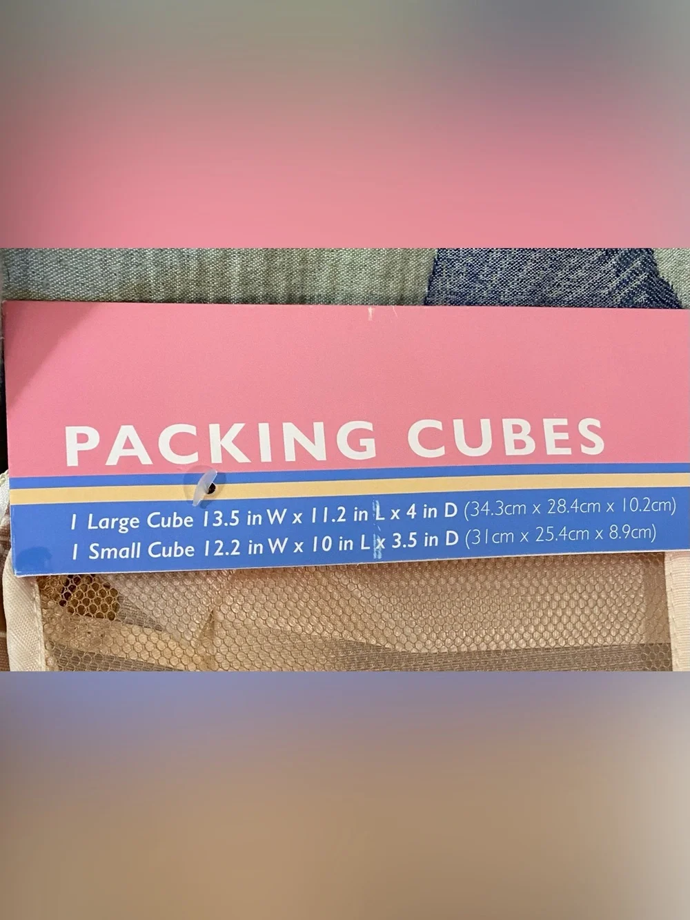 Packing Cubes Set of 2